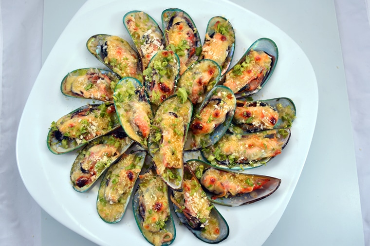 Baked Tahong